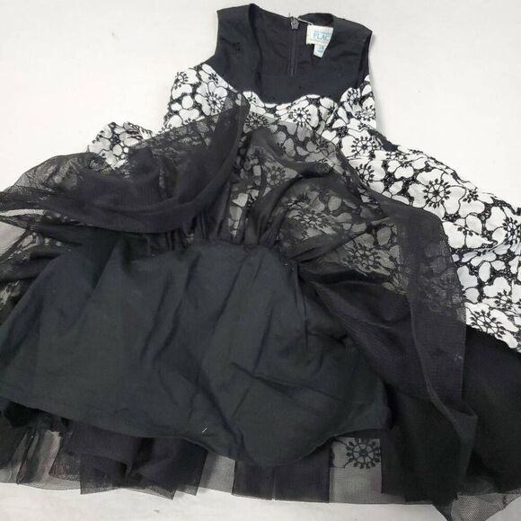 The Children's Place 24 months Girls Black/White Dress - Picture 4 of 6